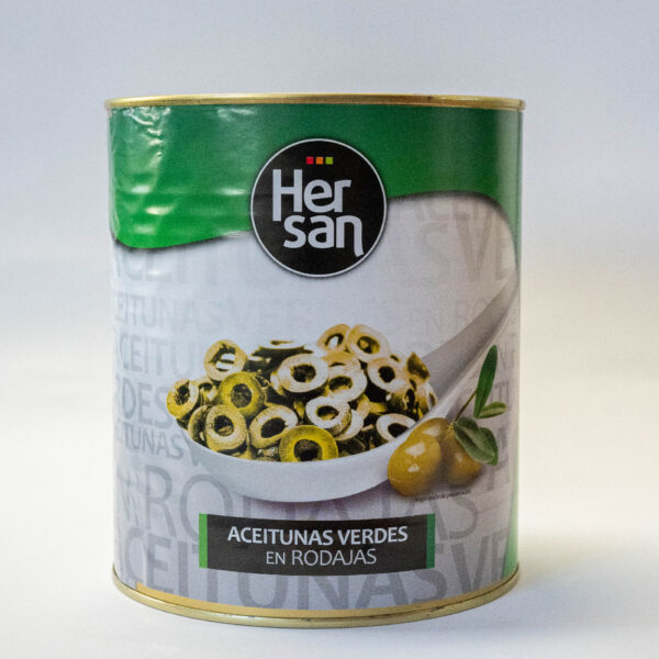 Aceituna verde laminada 3Kg