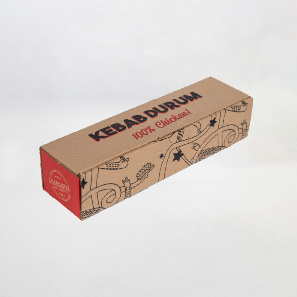 Caja para kebab 100u