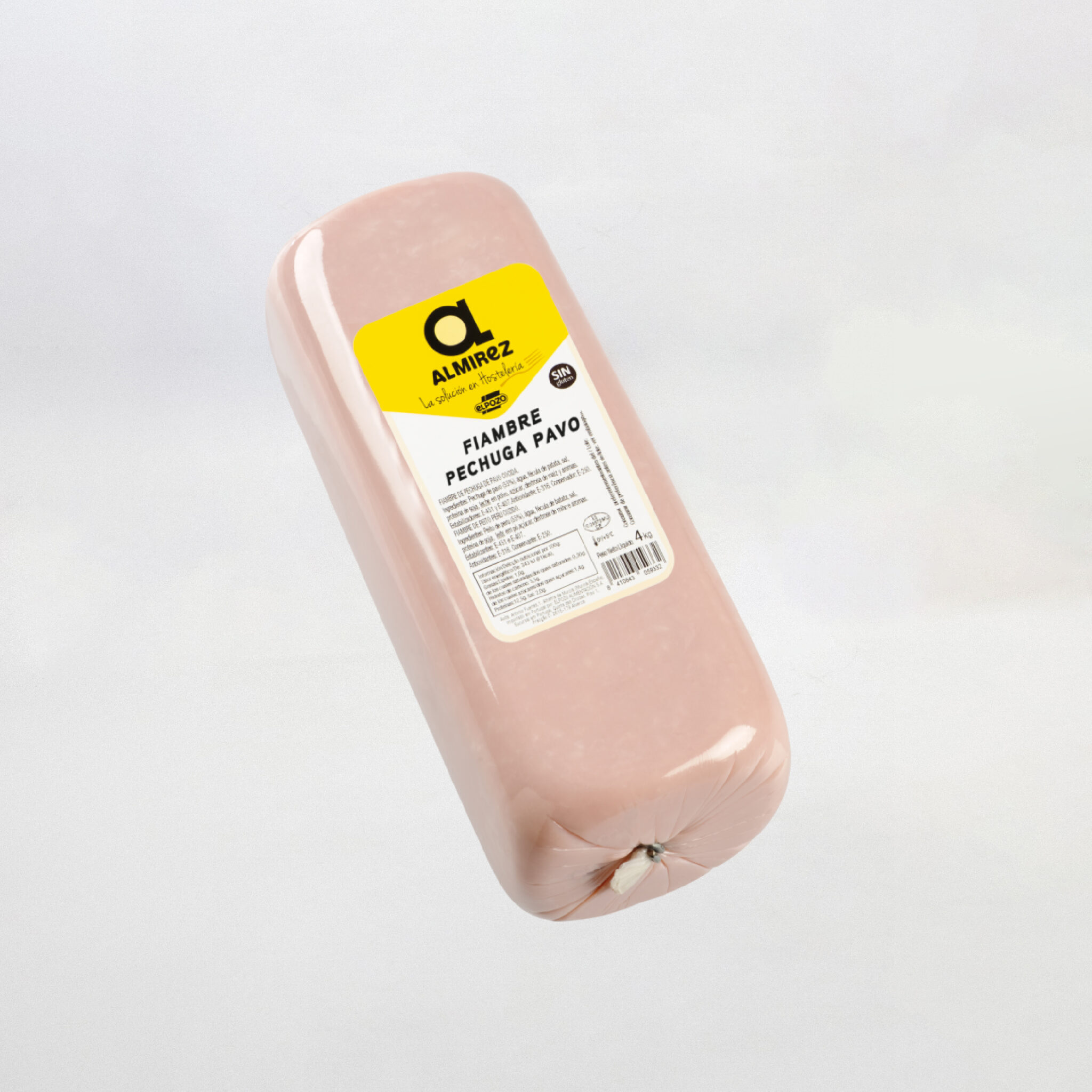 Fiambre pechuga de pavo 4Kg