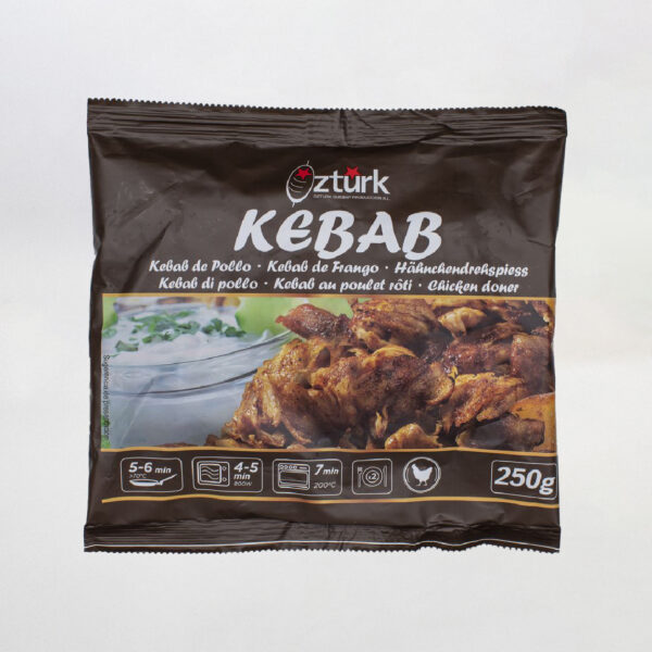 Kebab de pollo loncheado Ozturk 250gr