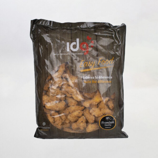 Tiras de pollo cornflakes halal 4Kg
